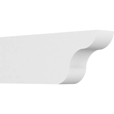 Ekena Millwork Standard Carmel Architectural Grade PVC Rafter Tail, 3"W X 6"H X 16"L RFTP03X06X16CAR